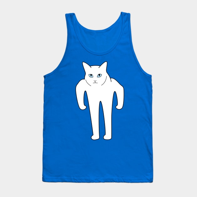 Buff Half-Cat Tank Top by Sashen